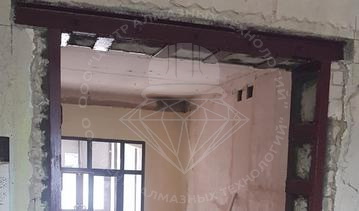 Расширение проёма в несущей кирпичной стене Расширение проёма в несущей кирпичной стене